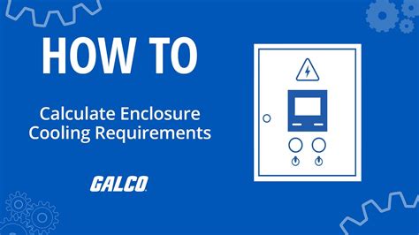 how to determine if cooling is required for electrical enclosure|cooling calculator for enclosure.